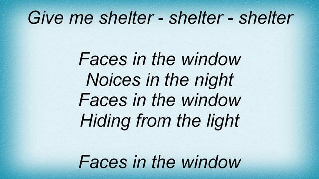Dio - Faces In The Window Lyrics смотреть онлайн