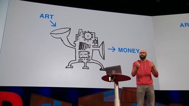 Как артисты могут зарабатывать в digital эру. Джек Контэ. TED смотреть онлайн