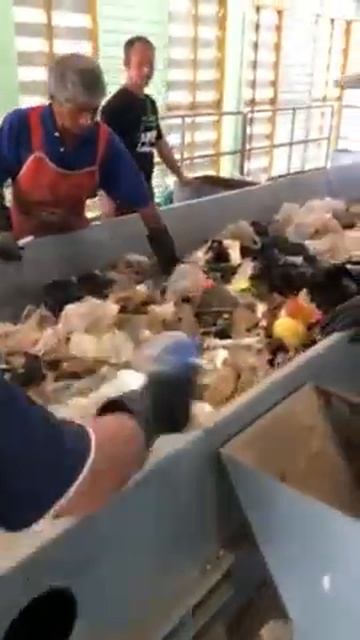 Bag opener ,Hand sorting conveyor ,Trommel Screen смотреть онлайн