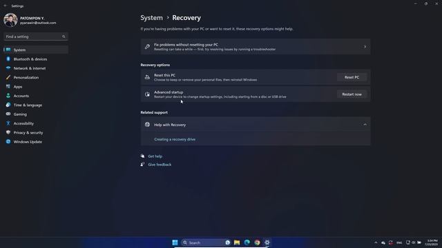 วิธีการเข้า Windows 11 Recovery Mode смотреть онлайн