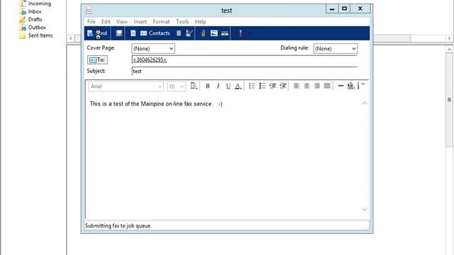 Mainpine Online Fax Service installation and use demonstration on Windows Server 2012 смотреть онлайн