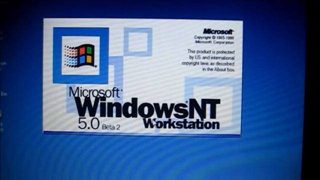 Slightly glitchy Windows NT 5.0 Beta 2 virtual machine in VPC 2007 смотреть онлайн