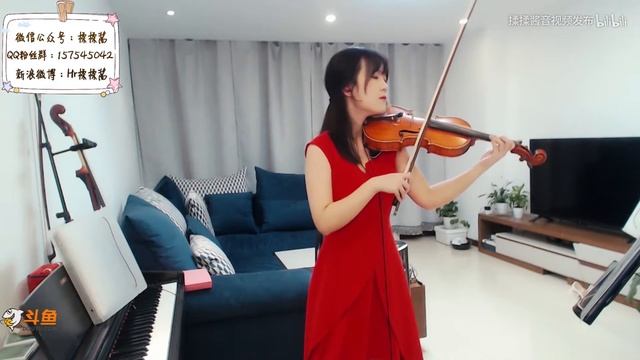 【揉揉酱】小提琴演奏《李香兰 秋意浓》原曲《行かないで》violin playing《行かないで》 смотреть онлайн