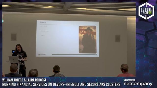 Future Tech 2022: William Artero & Laura Rehorst - Running financial services on DevOps смотреть онлайн