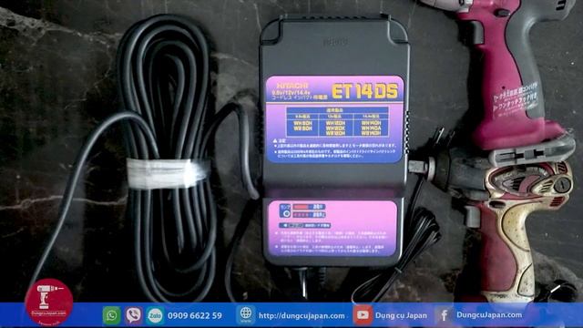 Bộ cấp nguồn Hitachi ET 14DS cho dụng cụ pin 9.6V - 12V - 14.4V của Hitachi | #69 DỤNG CỤ JAPAN смотреть онлайн