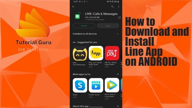 How to Download Line App for Android Device? Line Free Messaging, Voice and Video calls Download смотреть онлайн