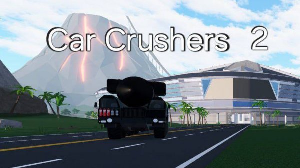 Играю в Roblox car crushers 2