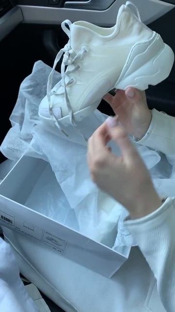 Кроссовки женские Christian Dior D-Connect White - Диор смотреть онлайн