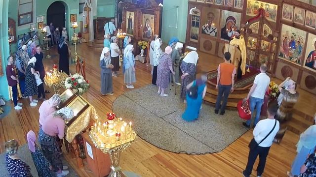 Прямая трансляция 14.07.24 в 9:00 ч. Празднество в Вологде всем преподобным отцам Вологодским смотреть онлайн