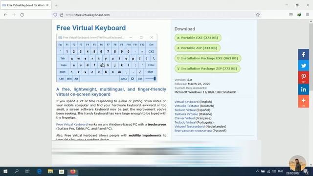 cara download dan install virtual keyboard di windows смотреть онлайн