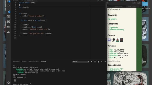 Getting started with Rust смотреть онлайн