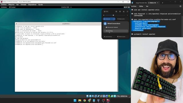 Debian Password HTTPS смотреть онлайн