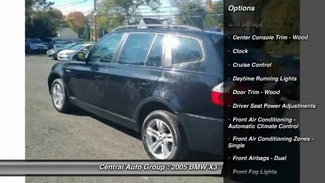 2005 BMW X3 3.0i AWD 4dr SUV Raritan NJ 08869 смотреть онлайн