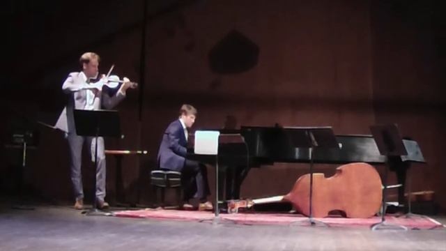 Violin & Piano Improv at Lembit's Wedding: "Gypsy Jam" by David & Lembit Beecher! смотреть онлайн