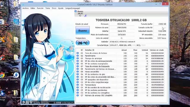 Diagnosticar disco duro con Crystal Disk смотреть онлайн