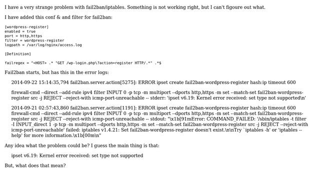 DevOps & SysAdmins: Fail2Ban - Iptables - Set does not exist смотреть онлайн