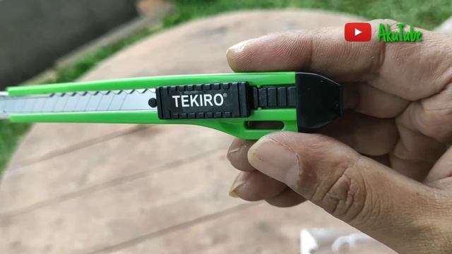 Cutter Knife Tekiro. cutter kecil 9mm. unboxing смотреть онлайн