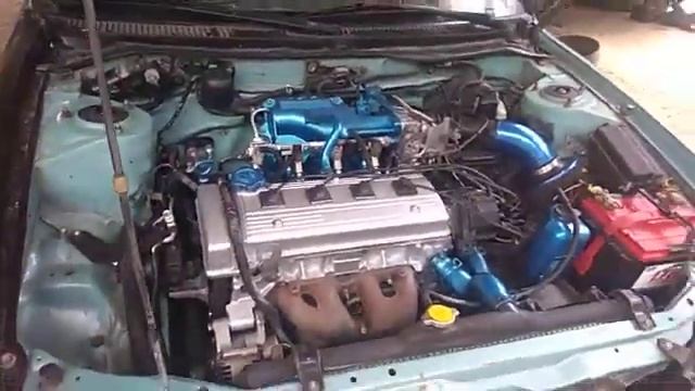 Toyota corolla 7AF(1) смотреть онлайн