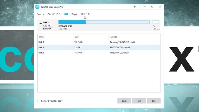 How to: Windows 10 Festplatte auf SSD klonen -- EaseUS Disk Copy 3.0 смотреть онлайн