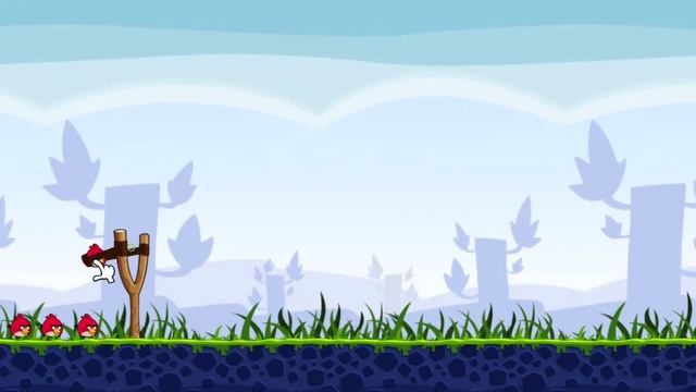 All Birds in Angry Birds (slingshot games) gameplay #2 смотреть онлайн