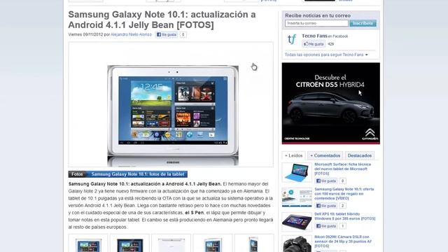Galaxy Note 10.1 official Jelly Bean смотреть онлайн