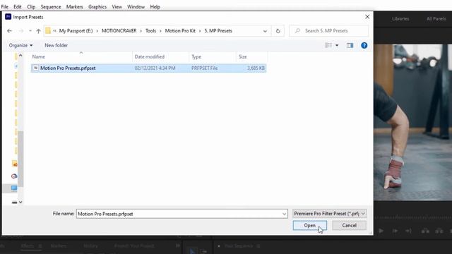How to Install Presets in Premiere Pro | Motion Pro V2 смотреть онлайн