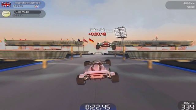 Trackmania Nations Forever Gameplay(60 FPS) смотреть онлайн