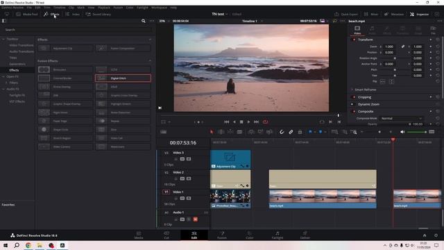 Glitch Effect In DaVinci Resolve