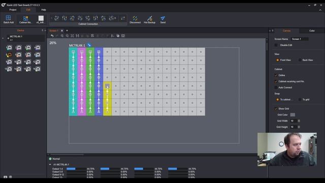 Novastar SmartLCT Export Wiring Diagram смотреть онлайн