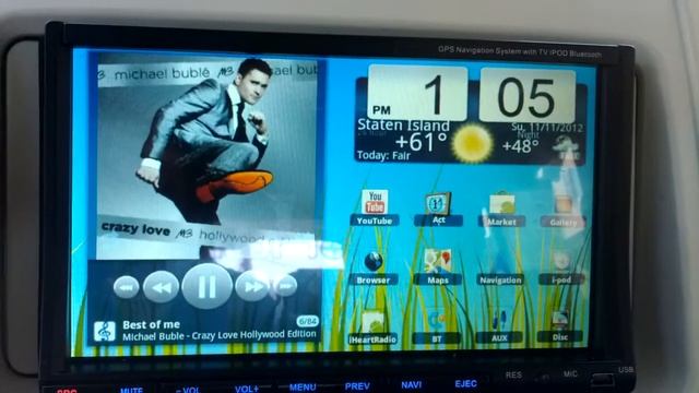 Double DIN 7 inch Android Stereo system смотреть онлайн