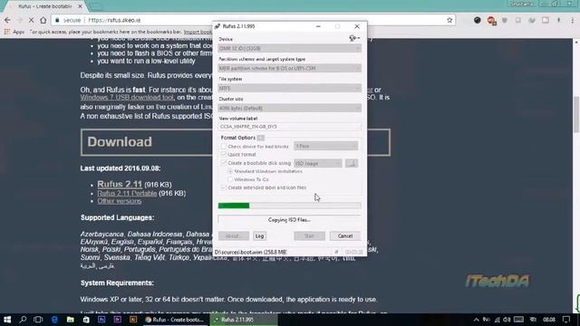 How to Make a Pendrive Bootable for install Windows 7, 8 or Windows 10 смотреть онлайн
