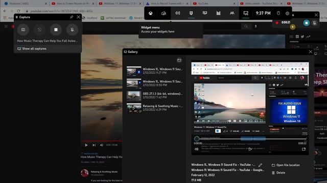 Screen Recorder For Windows 11: Xbox Game Bar. смотреть онлайн