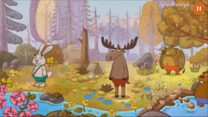 Что едят и где живут лесные животные Часть 1. Игры для Самых Маленьких