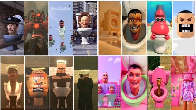 SKIBIDI TOILET MEGA BATTLE смотреть онлайн