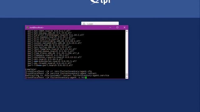 Установка GLPI на CentOS7 (Часть 4 Установка агента на ОС CentOS7 minimal) смотреть онлайн