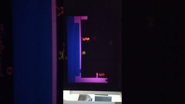 X-Man Atari 2600 TV Sony 60" CRT смотреть онлайн
