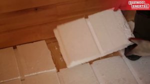 Укладка электро-водяного теплого пола без стяжки