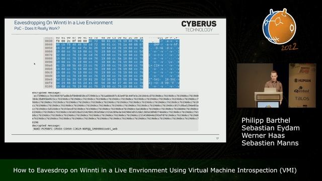 How To Eavesdrop On Winnti In A Live Environment Using Virtual Machine Introspection (Vmi) смотреть онлайн