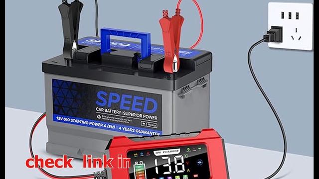 Best Car Battery Charger l Smart Battery Charger 12V/24V Battery ] смотреть онлайн