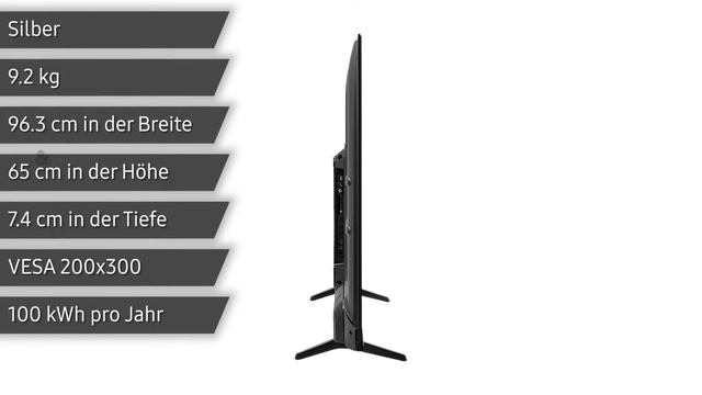 Fernseher Hisense 43E7HQ (E7HQ) | Test | Deutsch смотреть онлайн