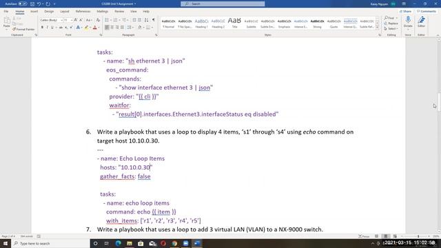 CIS30B Unit 5 Lecture: More on Ansible смотреть онлайн