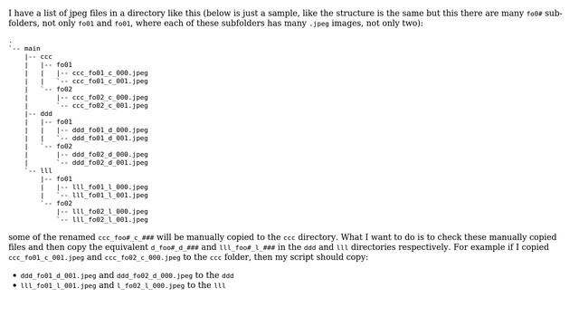Unix & Linux: Copy files that partially matches another files in another location смотреть онлайн