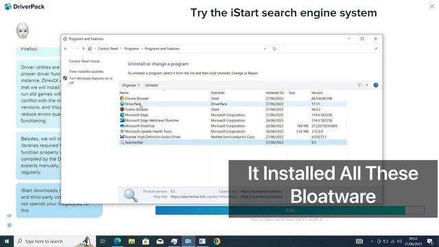 BEWARE!! of the bloatware that comes packed with Snappy Driver Installer (DriverPack Online) смотреть онлайн