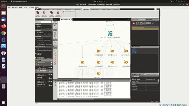 20200910 KALI maltego OSINT смотреть онлайн