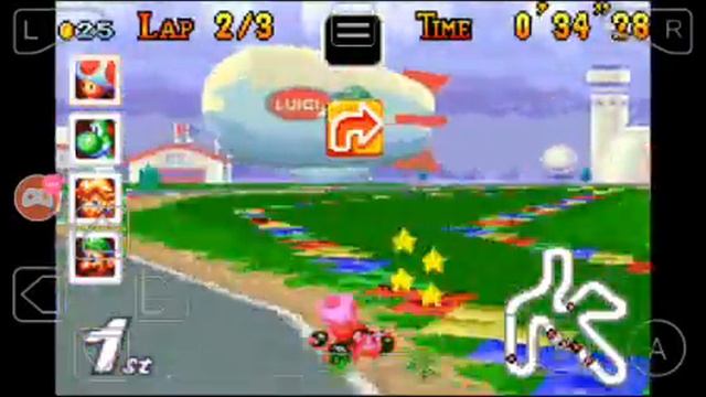 Mario Kart Super Circuit Live Stream on My Boy! Emulator(Longplay Part 1) смотреть онлайн