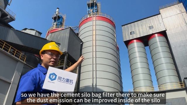 Cement silo dedusting, cement silo bag filter, cement grinding plant steel silo dust colector,Tongl смотреть онлайн