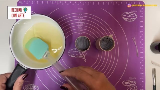 VELA DE CONCRETO - LINDAAA!! DIY смотреть онлайн