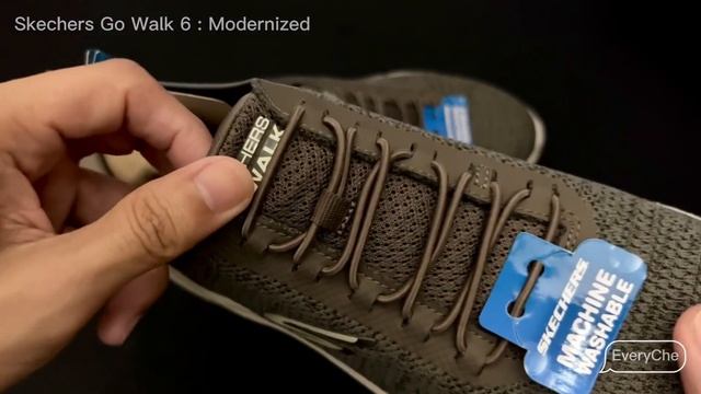 Unbox : Skechers Go Walk 6 : Modernized นุ่ม เบา เดินสบาย смотреть онлайн