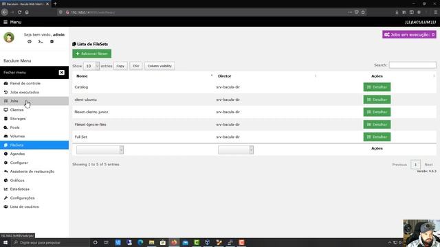 Como criar um backup ignorando tipos de extensão no bacula смотреть онлайн