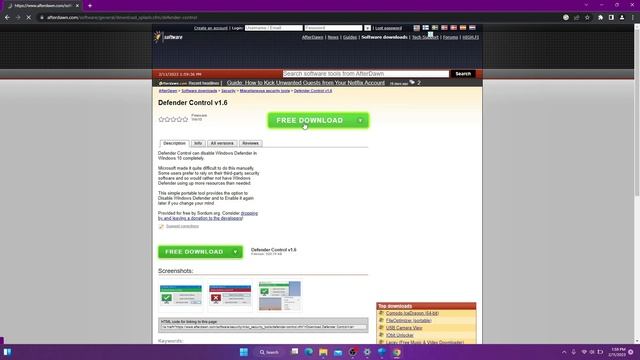How to Completely Turn Off Windows Defender in Windows 10/11 Easy Method смотреть онлайн